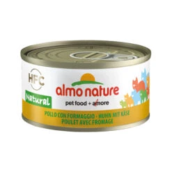 Almo Nature HFC 70 Natural Cat Food - Tin - Chicken And Cheese