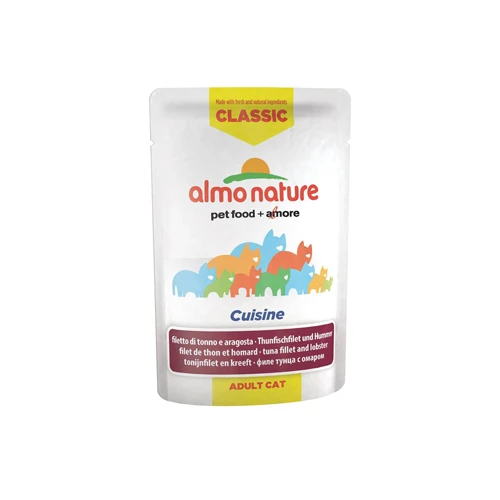 Almo Nature HFC Jelly Cat Food - Meal Pouch - Tuna Fillet With Lobster 4 Almo Nature HFC Jelly Cat Food - Meal Pouch - Tuna Fillet With Lobster - Image 2