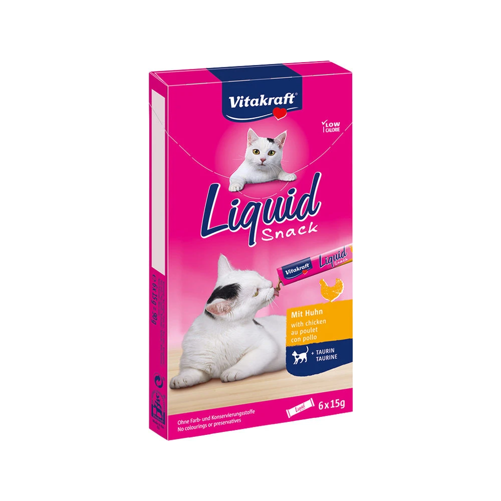 Yarrah Vitakraft Cat Liquid Snack - Chicken 5 Yarrah Vitakraft Cat Liquid Snack - Chicken - Image 3