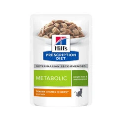 Hill's Metabolic Weight Management - Prescription Diet - Feline - Tin - Meal Pouch -Supplies Store 52742343808 0