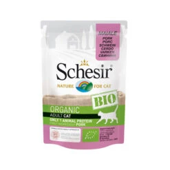 Schesir BIO Cat Adult - Pork - Meal Pouches -Supplies Store 6ecda2826324f7c6eb169c228862a5fb8a890e13a8229c63b74c8e0a9063085d 3 5