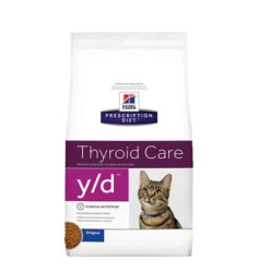 Hill's Y/d Thyroid Care - Prescription Diet - Feline -Supplies Store 9310f94bc3d5255da5e38f8cdedf75936291195a45fd7f66fe1ff99c7e739004 5