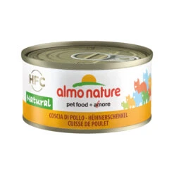Almo Nature HFC 70 Natural Cat Food - Tin - Chicken Leg