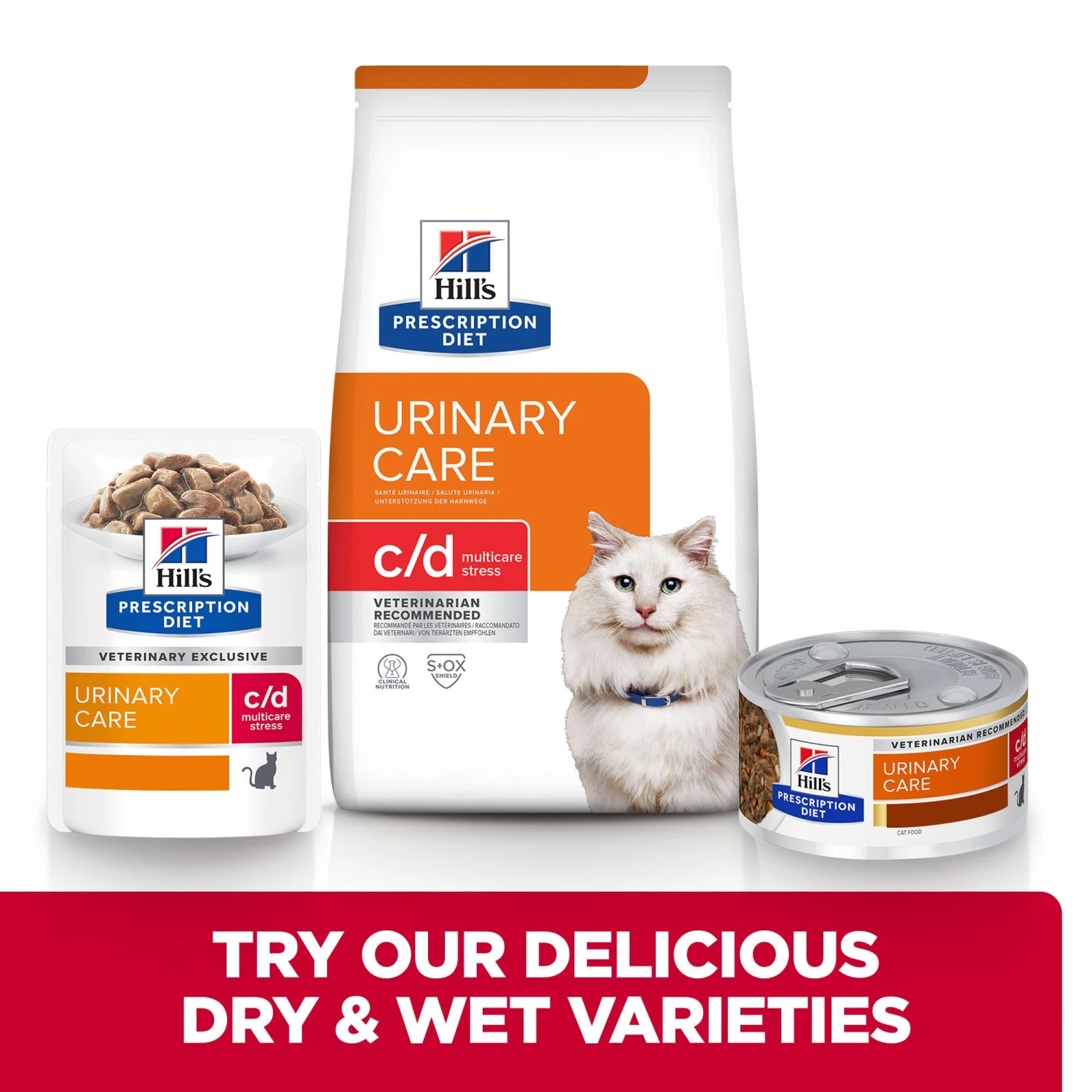 Hill's C/d Urinary Care - Urinary Stress - Prescription Diet - Feline 9 Hill's C/d Urinary Care - Urinary Stress - Prescription Diet - Feline - Image 7
