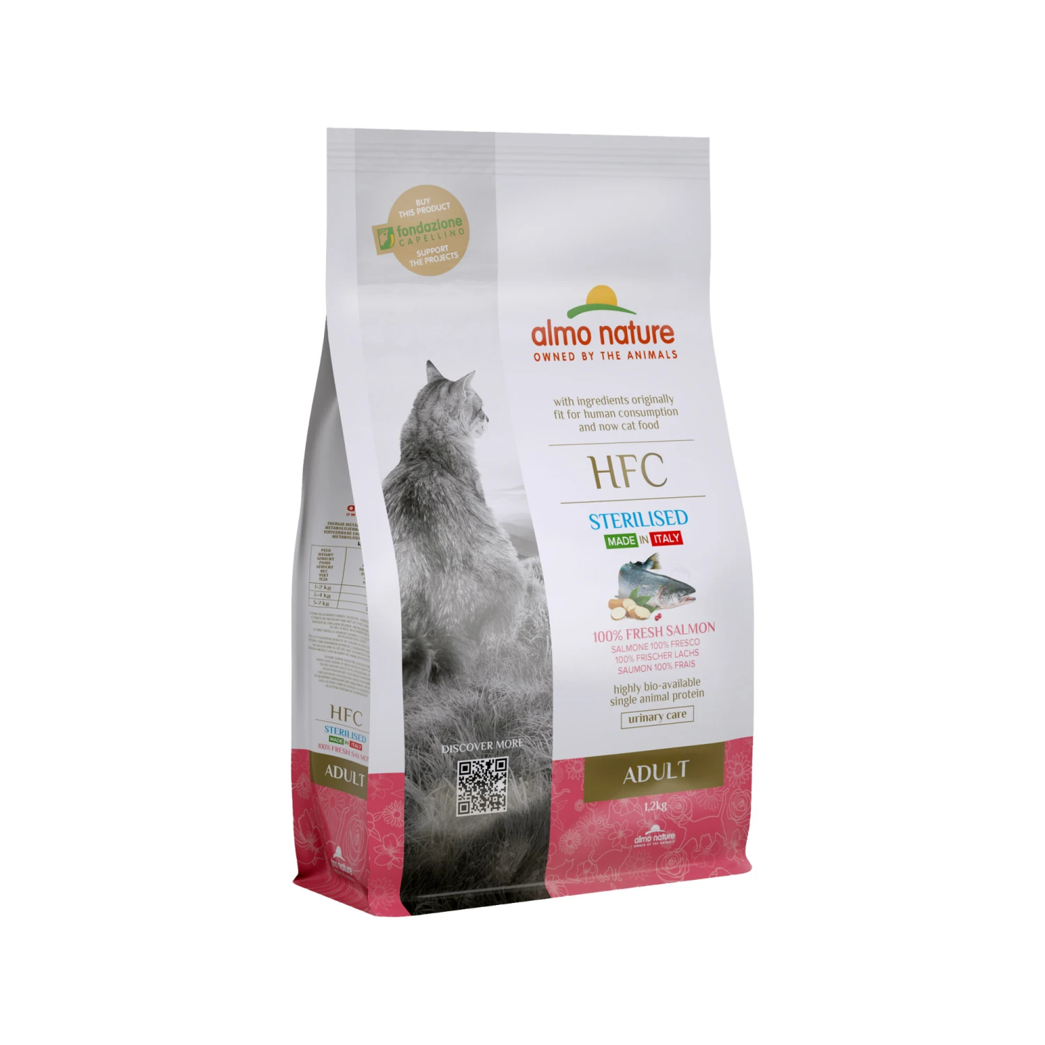 Almo Nature HFC Adult Sterilised Cat Food – Salmon 3 Almo Nature HFC Adult Sterilised Cat Food – Salmon