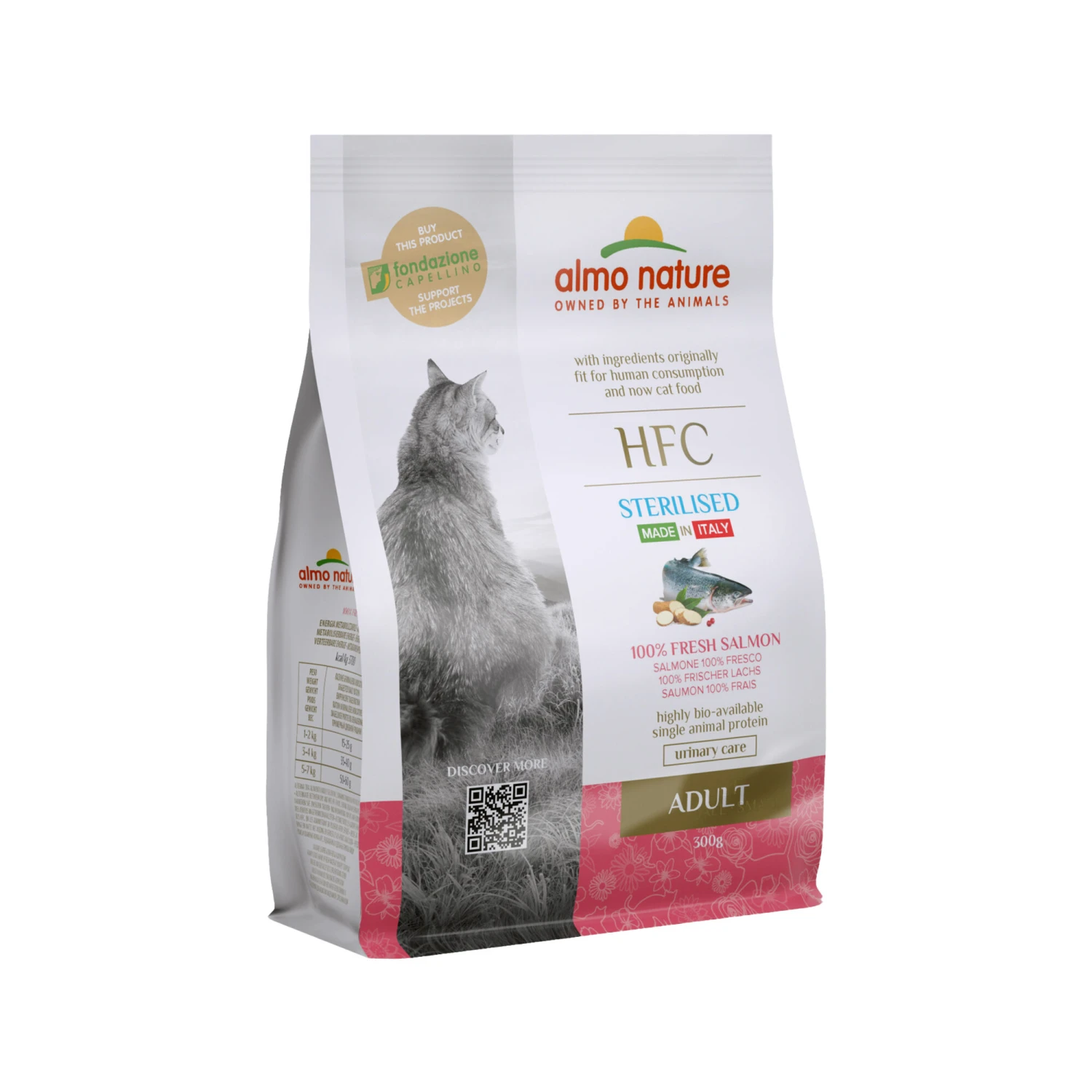 Almo Nature HFC Adult Sterilised Cat Food – Salmon 5 Almo Nature HFC Adult Sterilised Cat Food – Salmon - Image 3