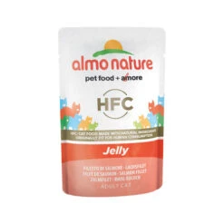 Almo Nature HFC Jelly Cat Food - Meal Pouch - Salmon