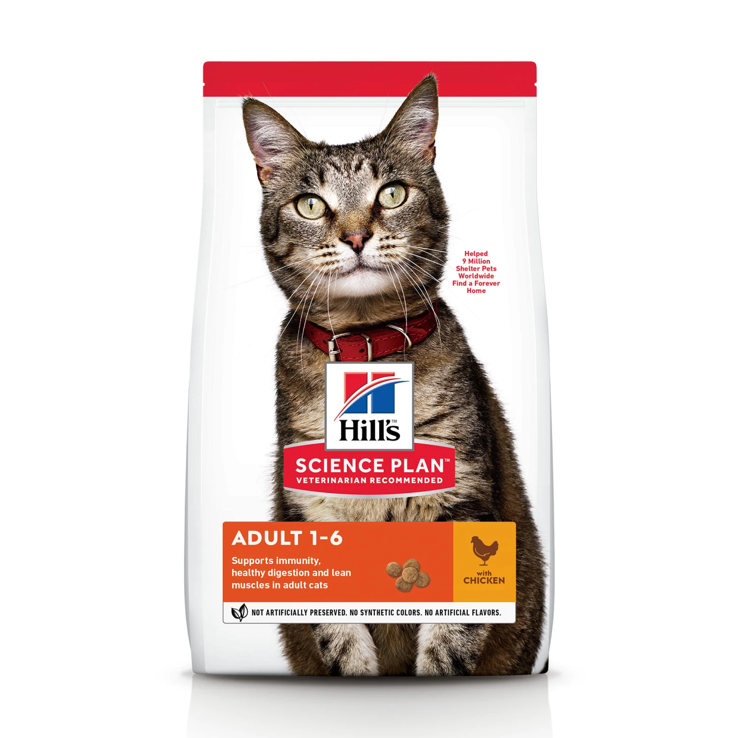 Hill's Science Plan - Feline Adult - Chicken/Poultry 4 Hill's Science Plan - Feline Adult - Chicken/Poultry - Image 2