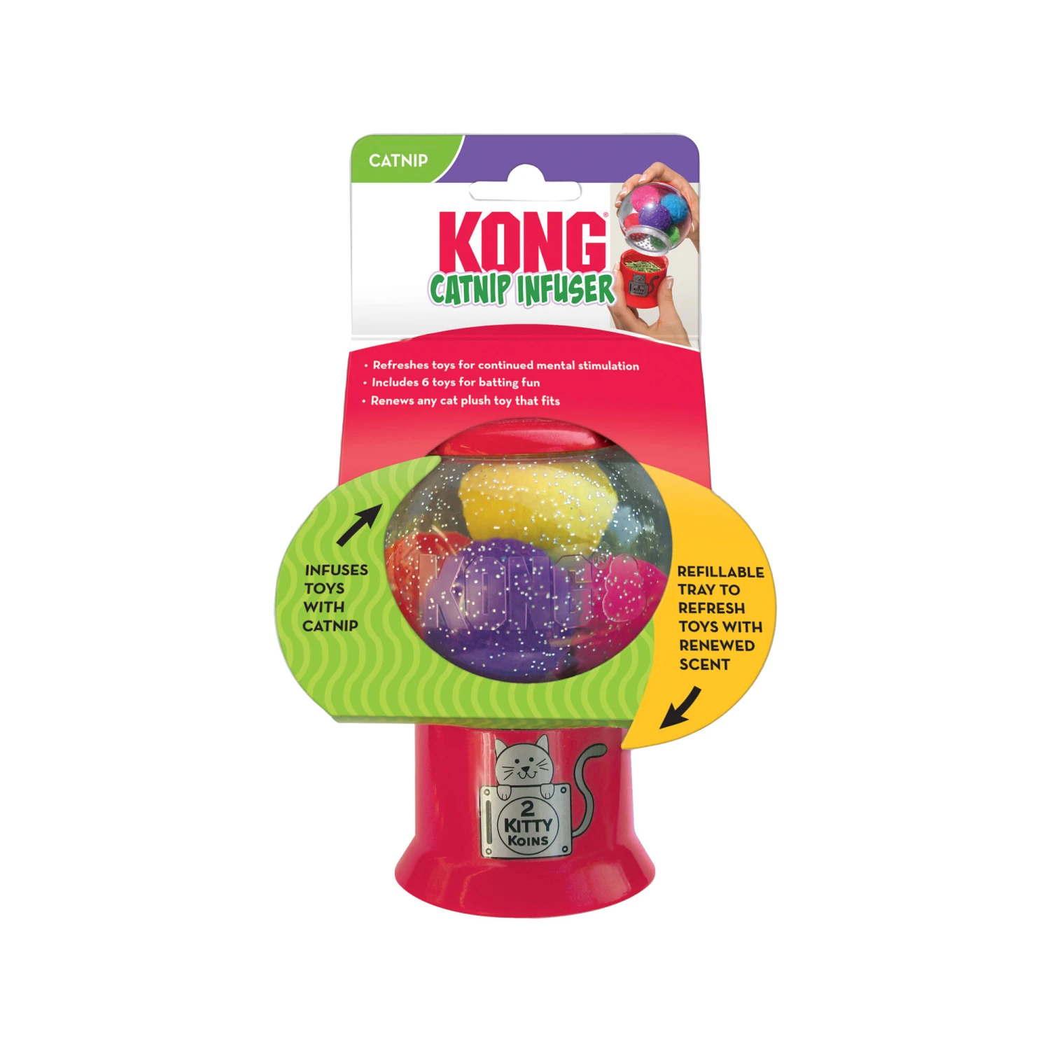 KONG - Catnip Infuser 3 KONG - Catnip Infuser