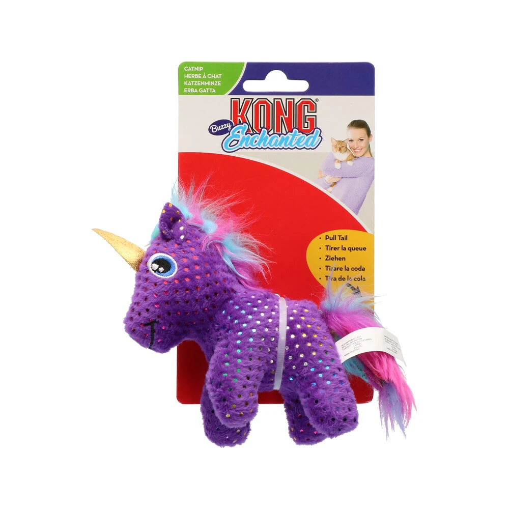 KONG Enchanted Buzzy Unicorn - Image 2