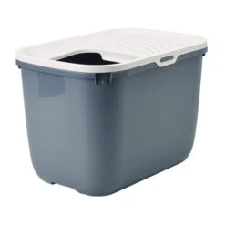 Savic Hop In Litter Box -Supplies Store nobby hop in kattenbak steenblauwwit 76552 0500 none