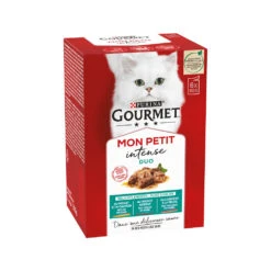 Hill's Purina Gourmet Mon Petit DUO Cat Food - Pouch -Supplies Store purina gourmet mon petit duo kattenvoer maaltijdzakjes 212285 1000 none