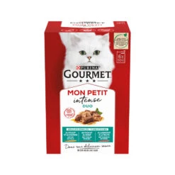 Hill's Purina Gourmet Mon Petit DUO Cat Food - Pouch -Supplies Store purina gourmet mon petit duo kattenvoer maaltijdzakjes 212288 1000 none