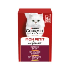Hill's Purina Gourmet Mon Petit DUO Cat Food - Pouch -Supplies Store purina gourmet mon petit duo kattenvoer maaltijdzakjes 212291 1000 none