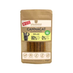 SPARROW Pet CannaCat Chicken Sticks With CBD