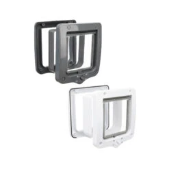 Trixie 4-Way Cat Flap With Tunnel -Supplies Store trixie 4 weg kattenluik met tunnel 155429 2000 none