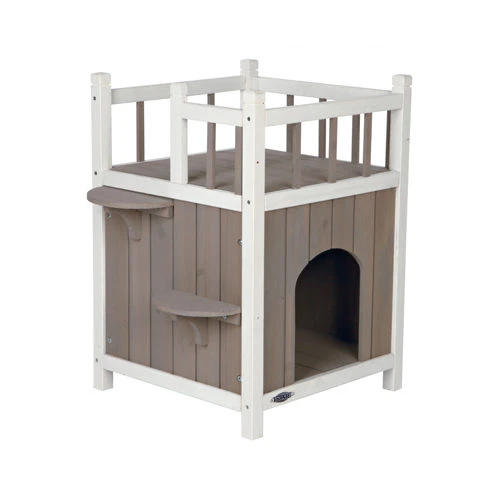 Trixie Natura Cat House With Balcony 4 Trixie Natura Cat House With Balcony - Image 2